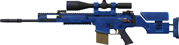 StatTrak™ SCAR-20 | Blueprint (FT - Qua thực chiến)