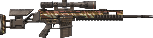 Preview image 2 of SCAR-20 (StatTrak™) | Caged (Gasto)