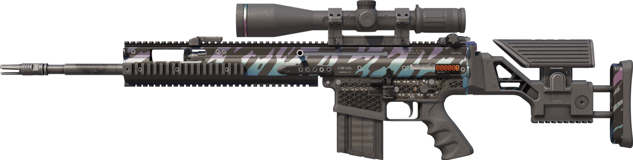 Preview image 1 of StatTrak™ SCAR-20 | Kafes (Fabrikadan Yeni Çıkmış)