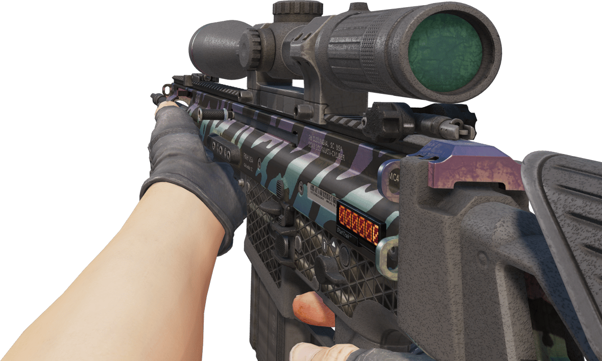 Preview image 3 of SCAR-20 (StatTrak™) | Käfig (Einsatzerprobt)