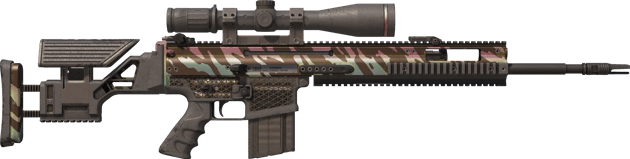 Preview image 2 of SCAR-20 (StatTrak™) | Käfig (Abgenutzt)
