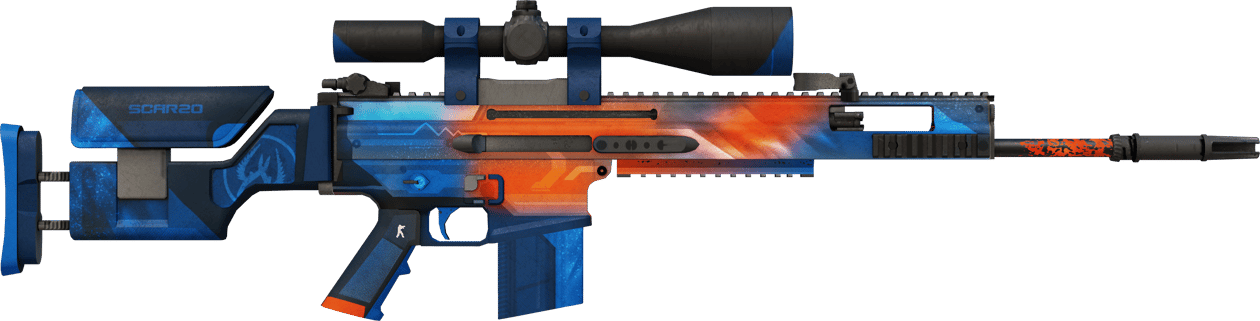 Preview image 2 of StatTrak™ SCAR-20 | 強心劑 (戰痕累累)