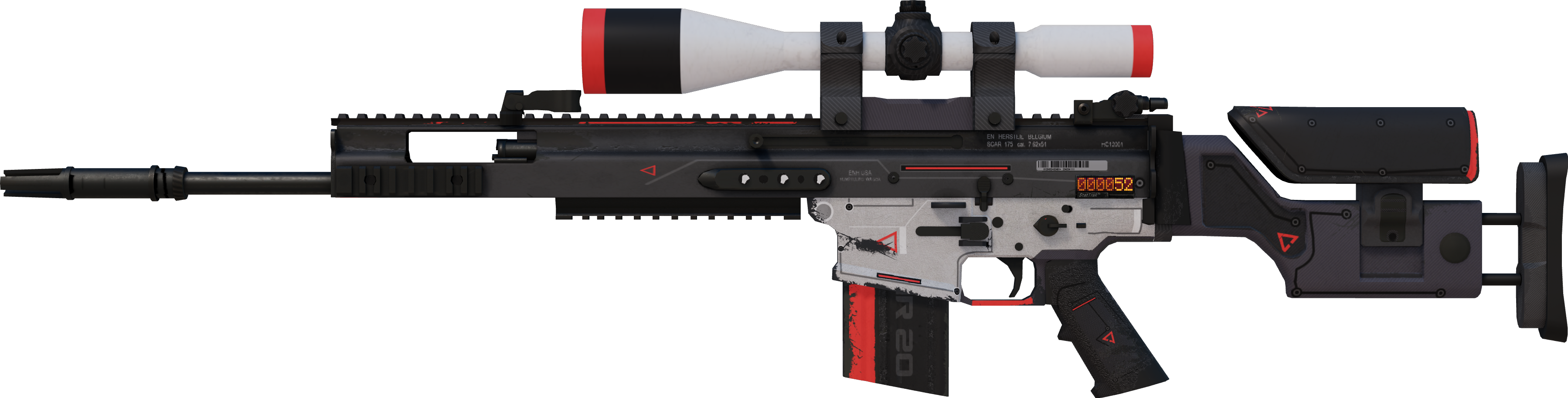 StatTrak™ SCAR-20 | Cyrex (Minimal Wear)