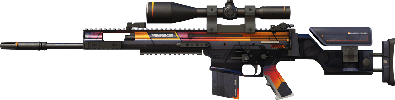 Preview image 1 of StatTrak™ SCAR-20 | Enforcer (Gasto)