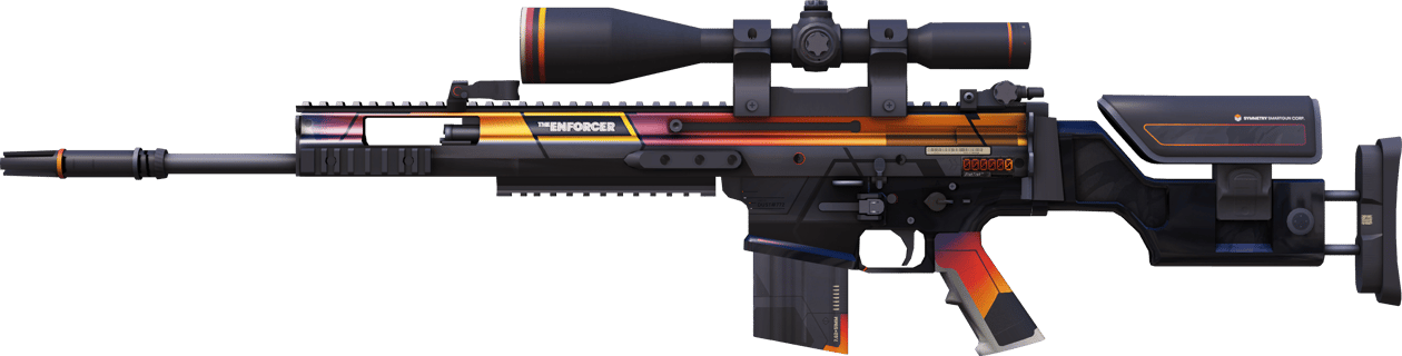 Preview image 1 of StatTrak™ SCAR-20 | Enforcer (FN - Mới cứng)