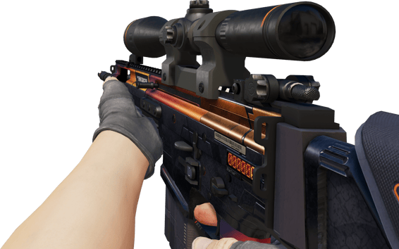 Preview image 3 of StatTrak™ SCAR-20 | Ejecutor (Bastante desgastado)