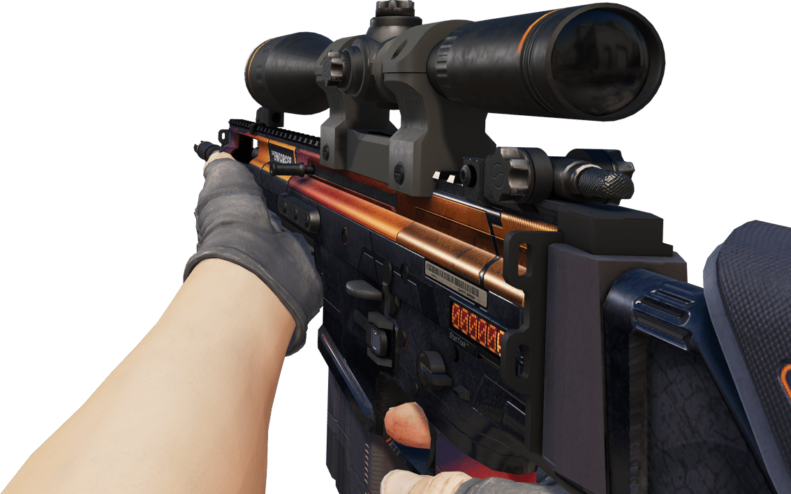Preview image 3 of StatTrak™ SCAR-20 | Ejecutor (Bastante desgastado)