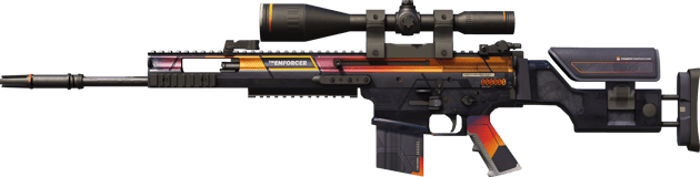 StatTrak™ SCAR-20 | Ejecutor (Bastante desgastado)