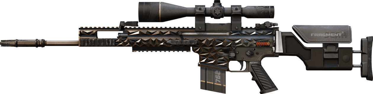 Preview image 1 of StatTrak™ SCAR-20 | Fragments (BS - Mòn qua thực chiến)