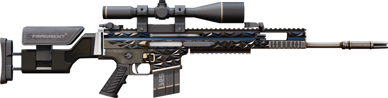 Preview image 2 of StatTrak™ SCAR-20 | Fragments (FN - Mới cứng)