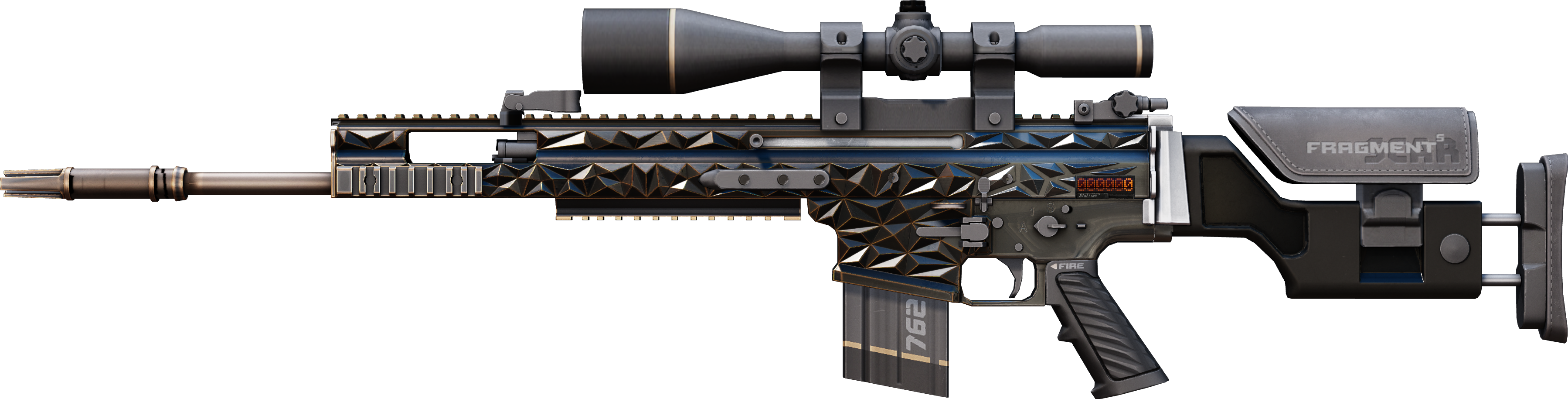 StatTrak™ SCAR-20 | Fragments (Factory New)