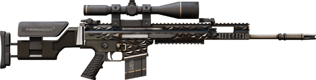 Preview image 2 of StatTrak™ SCAR-20 | Fragments (Consumato)