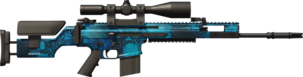 Preview image 2 of StatTrak™ SCAR-20 | Gruta (Deplorable)