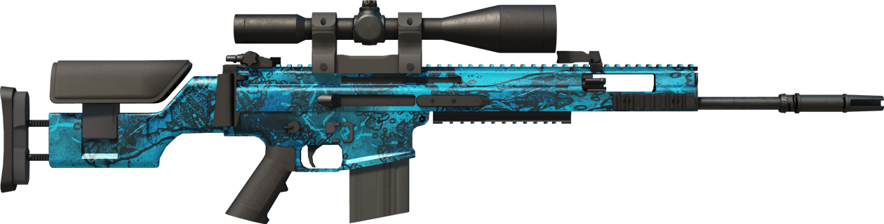 Preview image 2 of StatTrak™ SCAR-20 | Grotto (Nuovo di fabbrica)