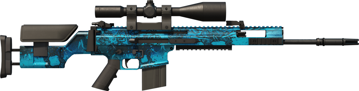 Preview image 2 of StatTrak™ SCAR-20 | Grotto (Testato sul campo)