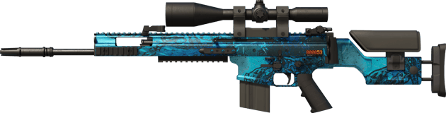 StatTrak™ SCAR-20 | Grotto (Testado no Terreno)