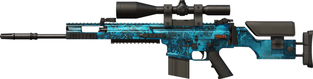 StatTrak™ SCAR-20 | Grotto (Com Pouco Uso)