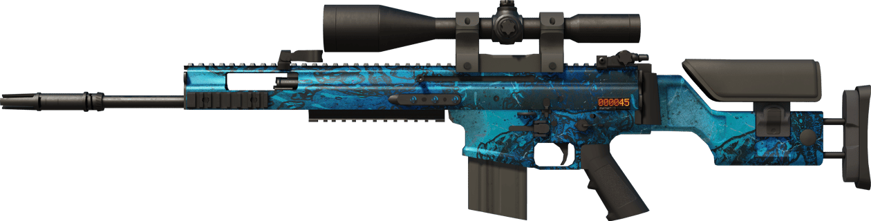 Preview image 1 of StatTrak™ SCAR-20 | Mağara (Eskimiş)