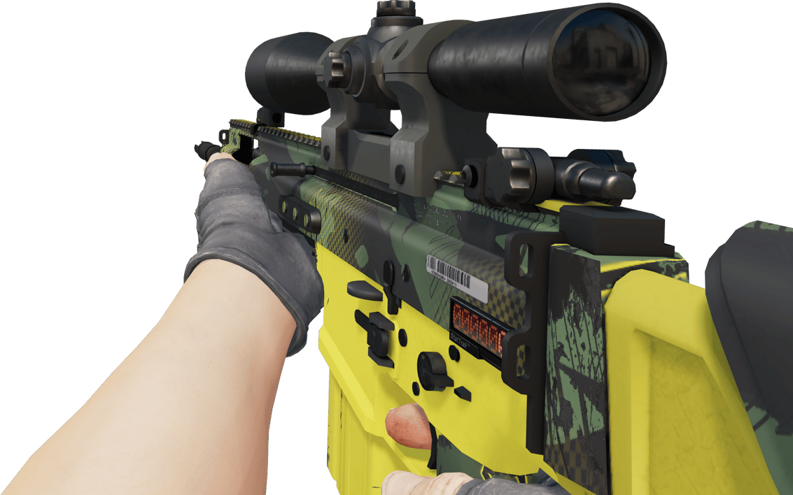 Preview image 3 of StatTrak™ SCAR-20 | Jungle Slipstream (未使用)
