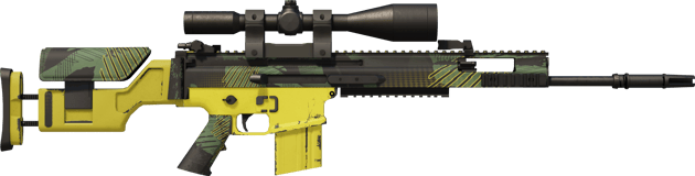 Preview image 2 of StatTrak™ SCAR-20 | Jungle Slipstream (Usura minima)
