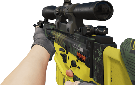 Preview image 3 of StatTrak™ SCAR-20 | Jungle Slipstream (Usura minima)