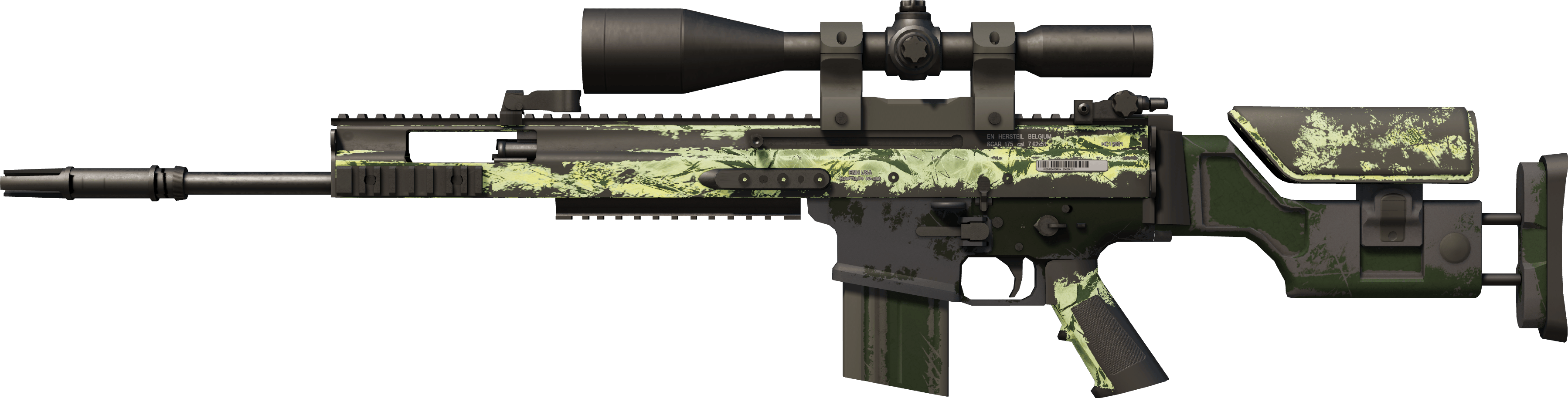 StatTrak™ SCAR-20 | Outbreak (Battle-Scarred)