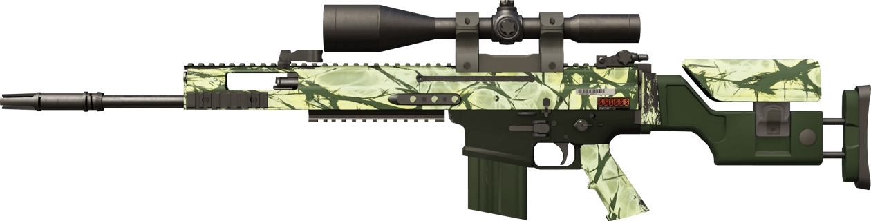 Preview image 1 of StatTrak™ SCAR-20 | Outbreak (FN - Mới cứng)