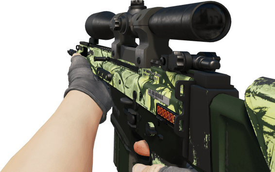 Preview image 3 of StatTrak™ SCAR-20 | Épidémie (Très peu usée)