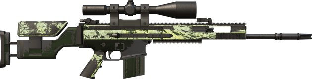 Preview image 2 of StatTrak™ SCAR-20 | Outbreak (มีรอยถลอกอย่างมาก)