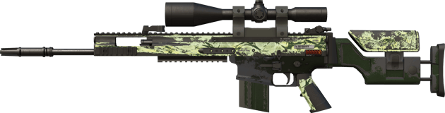 StatTrak™ SCAR-20 | Outbreak (มีรอยถลอกอย่างมาก)