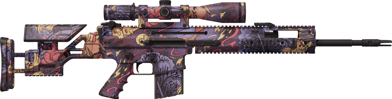 Preview image 2 of StatTrak™ SCAR-20 | Poultrygeist (ผ่านการทดสอบภาคสนาม)