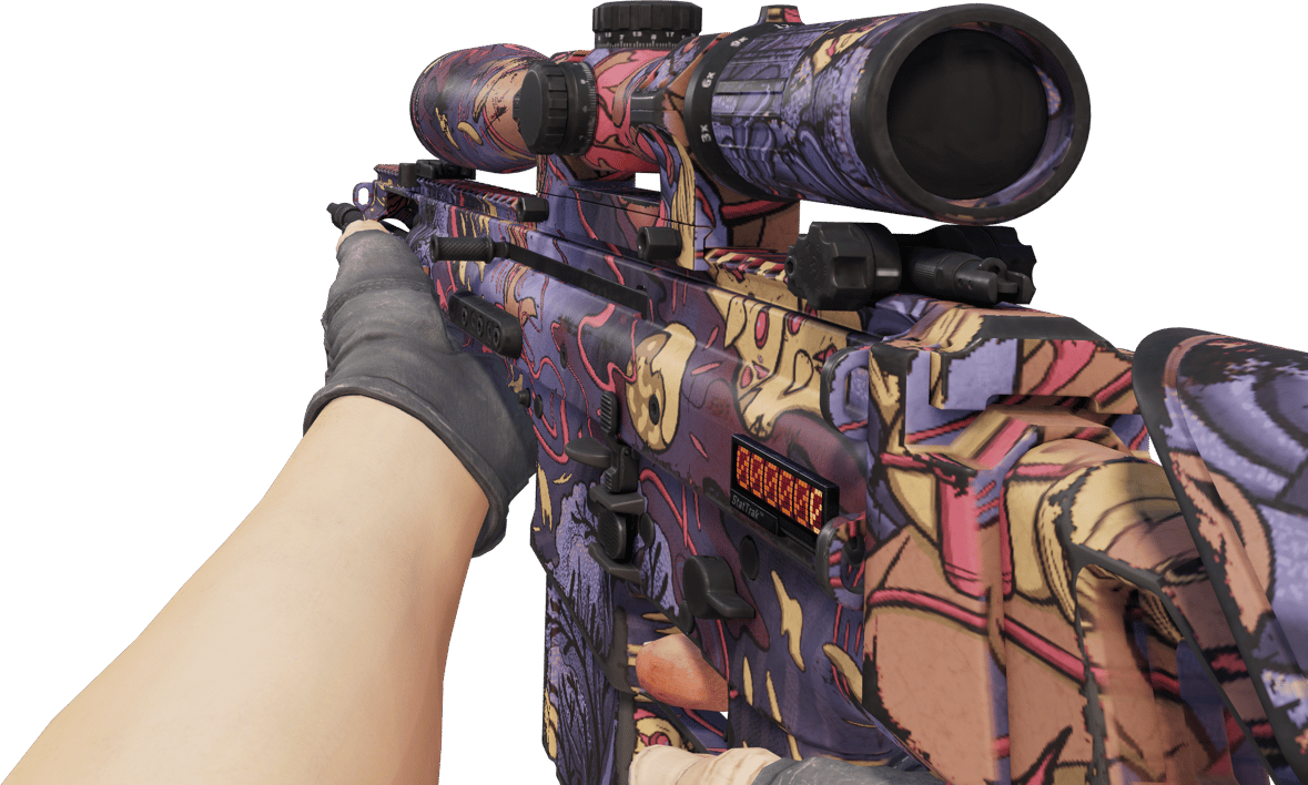 Preview image 3 of StatTrak™ SCAR-20 | Poultrygeist (ผ่านการทดสอบภาคสนาม)