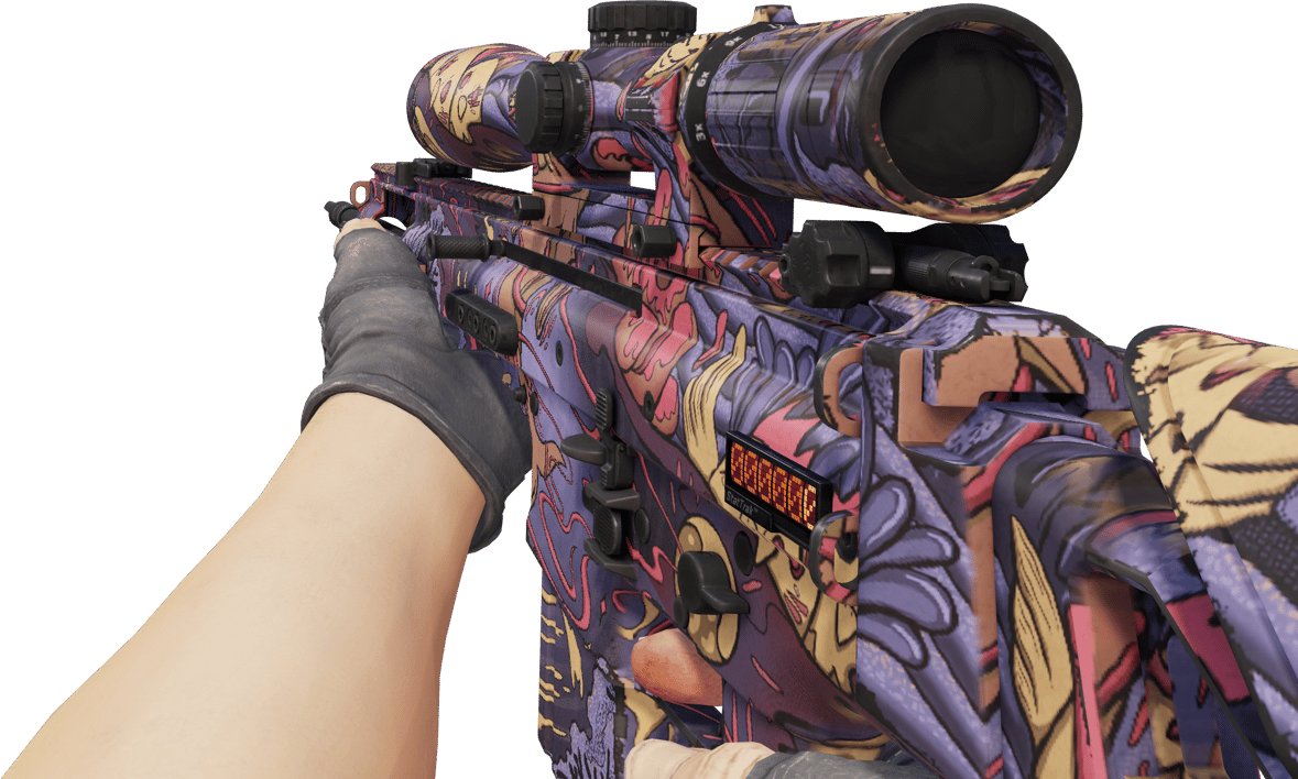 Preview image 3 of StatTrak™ SCAR-20 | Poltergeist (Minimale Gebrauchsspuren)