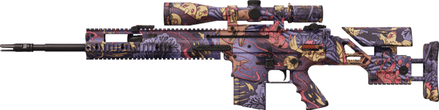 StatTrak™ SCAR-20 | Poultrygeist (Com Pouco Uso)