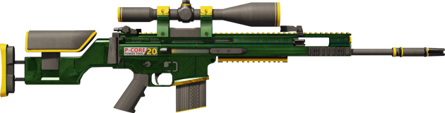 Preview image 2 of StatTrak™ SCAR-20 | Rdzeń mocy (prosto z fabryki)