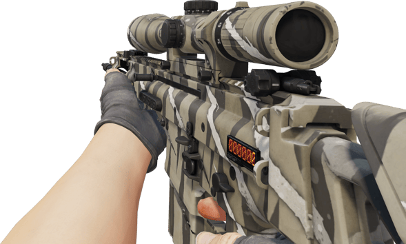Preview image 3 of StatTrak™ SCAR-20 | Zerrissen (Fabrikneu)