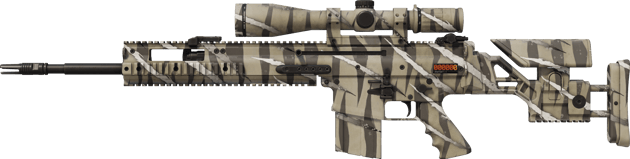 StatTrak™ SCAR-20 | Zerrissen (Fabrikneu)