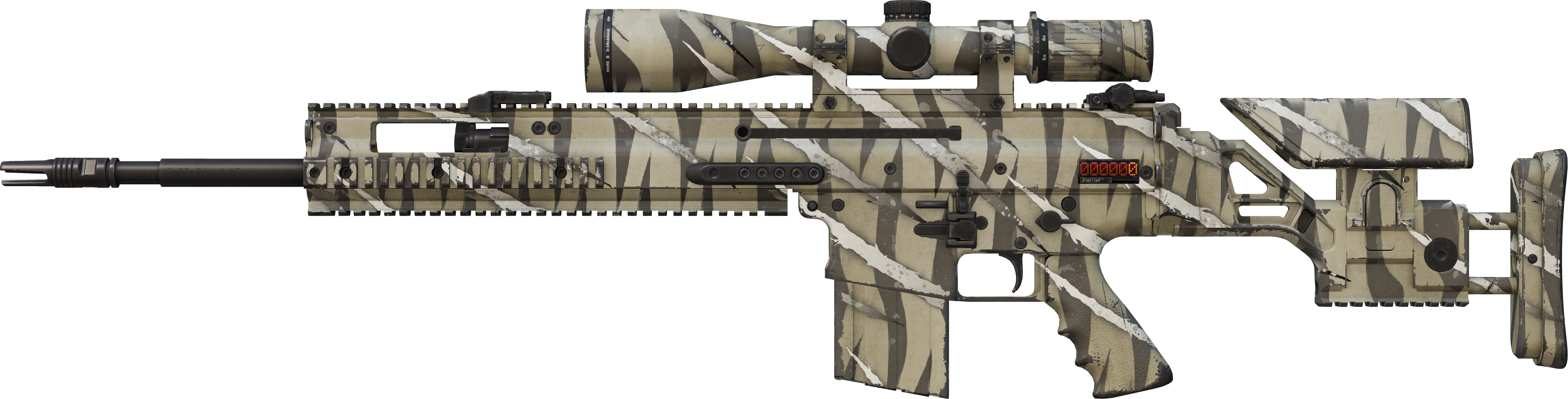 StatTrak™ SCAR-20 | Torn (Field-Tested)