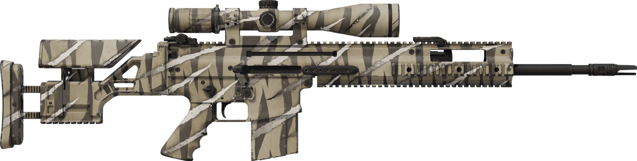 Preview image 2 of StatTrak™ SCAR-20 | Torn (Minimal Wear)