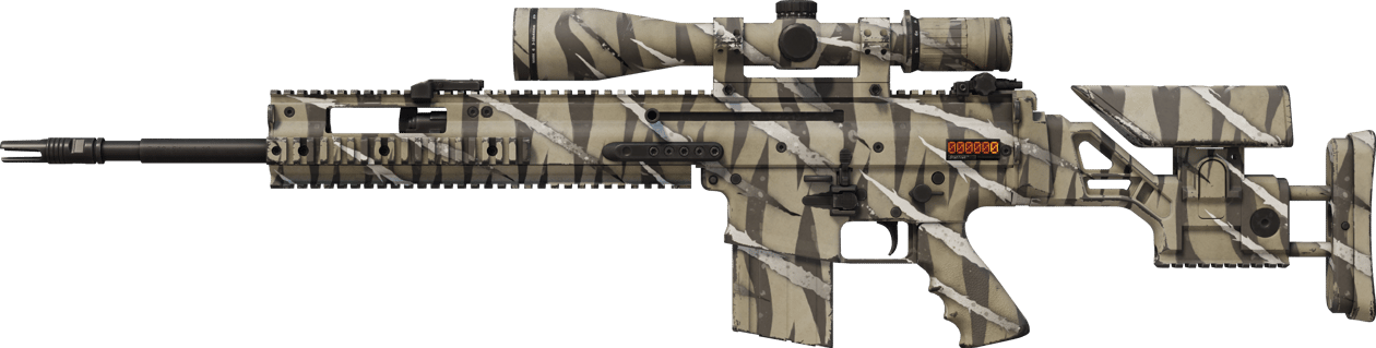 Preview image 1 of StatTrak™ SCAR-20 | Torn (Minimal Wear)