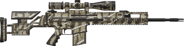 Preview image 2 of StatTrak™ SCAR-20 | Zerrissen (Abgenutzt)