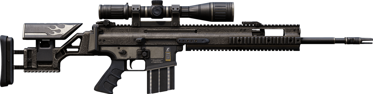 Preview image 2 of StatTrak™ SCAR-20 | Uranuurtaja (Aikansa elänyt)