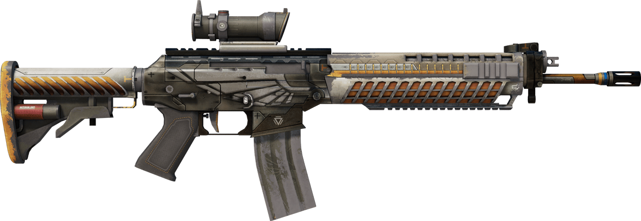 Preview image 2 of StatTrak™ SG 553 | Aerial (Com Muito Uso)