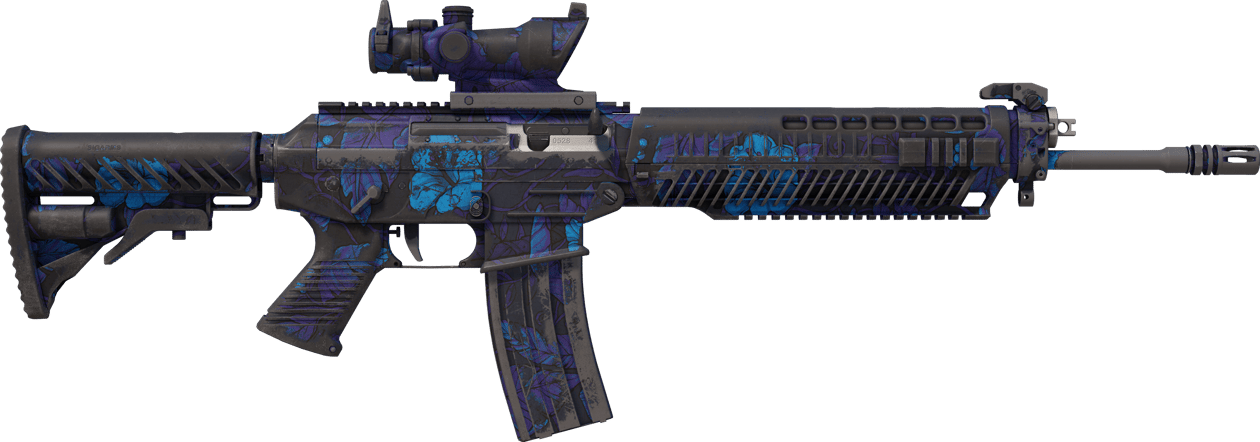 Preview image 2 of StatTrak™ SG 553 | 阿罗哈 (战痕累累)