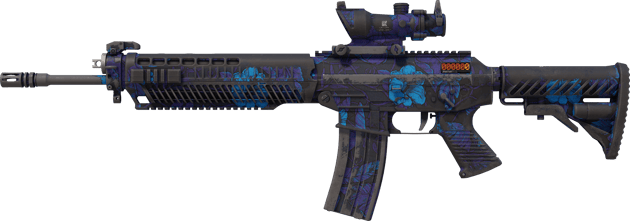 StatTrak™ SG 553 | Aloha (Marquée par les combats)