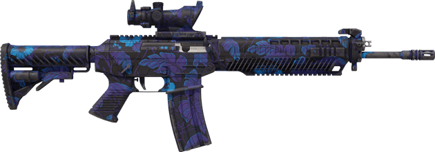 Preview image 2 of StatTrak™ SG 553 | Aloha (Field-Tested)