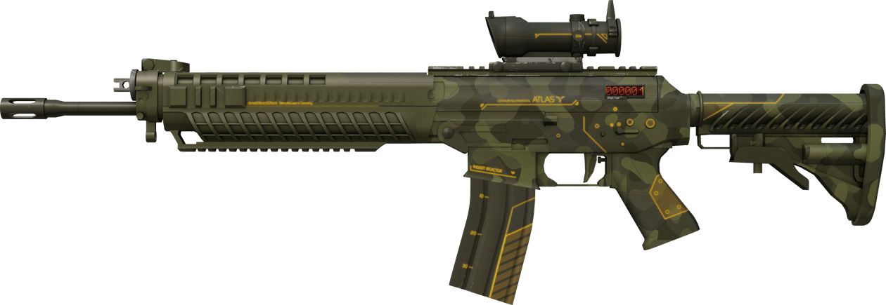 Preview image 1 of StatTrak™ SG 553 | Atlas (Recién fabricado)