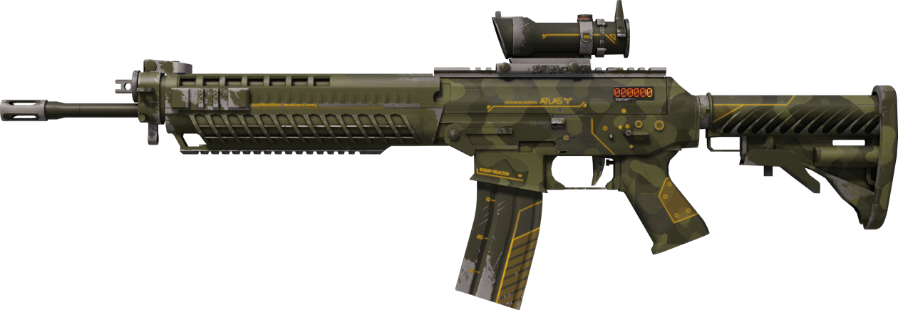 Preview image 1 of StatTrak™ SG 553 | Atlas (po testach bojowych)