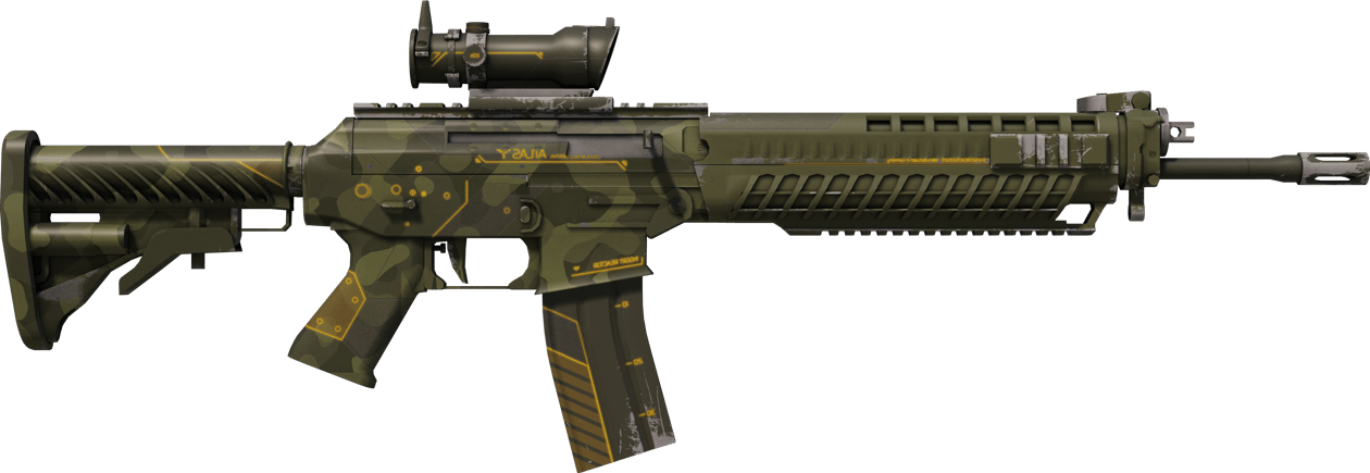 Preview image 2 of StatTrak™ SG 553 | Atlas (lekkie zużycie)