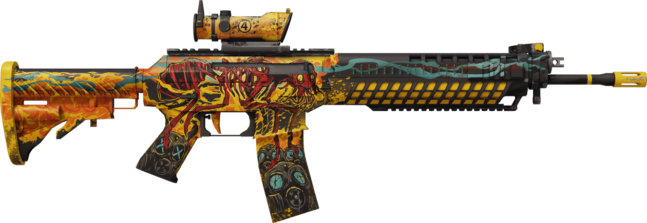 Preview image 2 of StatTrak™ SG 553 | Kolonie IV (Fabrikneu)